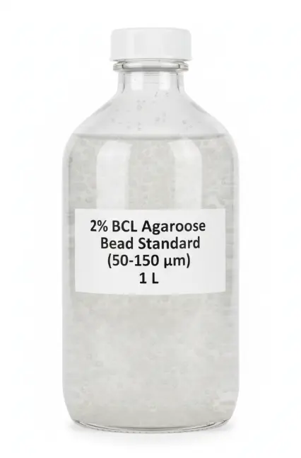2% BCL Agarose Bead Standard  (50-150 µm)